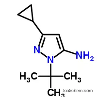 Molecular Structure of 187795-43-3 (1-(tert-butyl)-3-cyclopropyl-1H-pyrazol-5-amine)